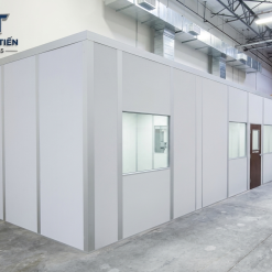 TỦ BẾP NHÔM - CỬA NHÔM KÍNH - KÍNH CƯỜNG LỰC 35 Thi Công Vách Ngăn Panel TPHCM