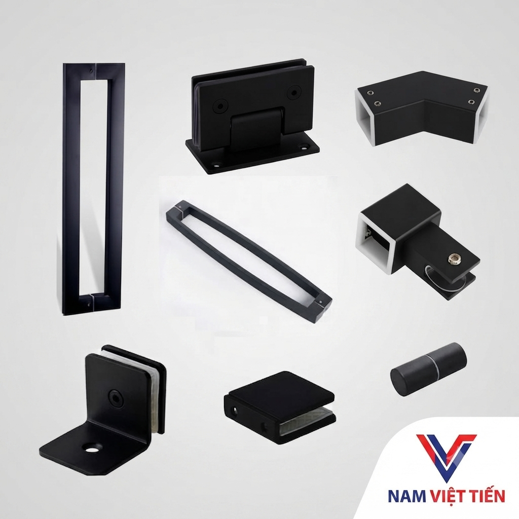 lắp đặt phụ kiện phòng tắm kính inox 304 Gemini Generated Image hhdsmnhhdsmnhhds