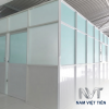 Báo Giá Vách Ngăn Nhôm Kính 2 Vách ngăn nhôm kính phòng khách - không gian phòng khách - Nam Việt Tiến 5