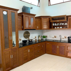 TỦ BẾP NHÔM - CỬA NHÔM KÍNH - KÍNH CƯỜNG LỰC 27 Tủ Bếp Nhôm Omega