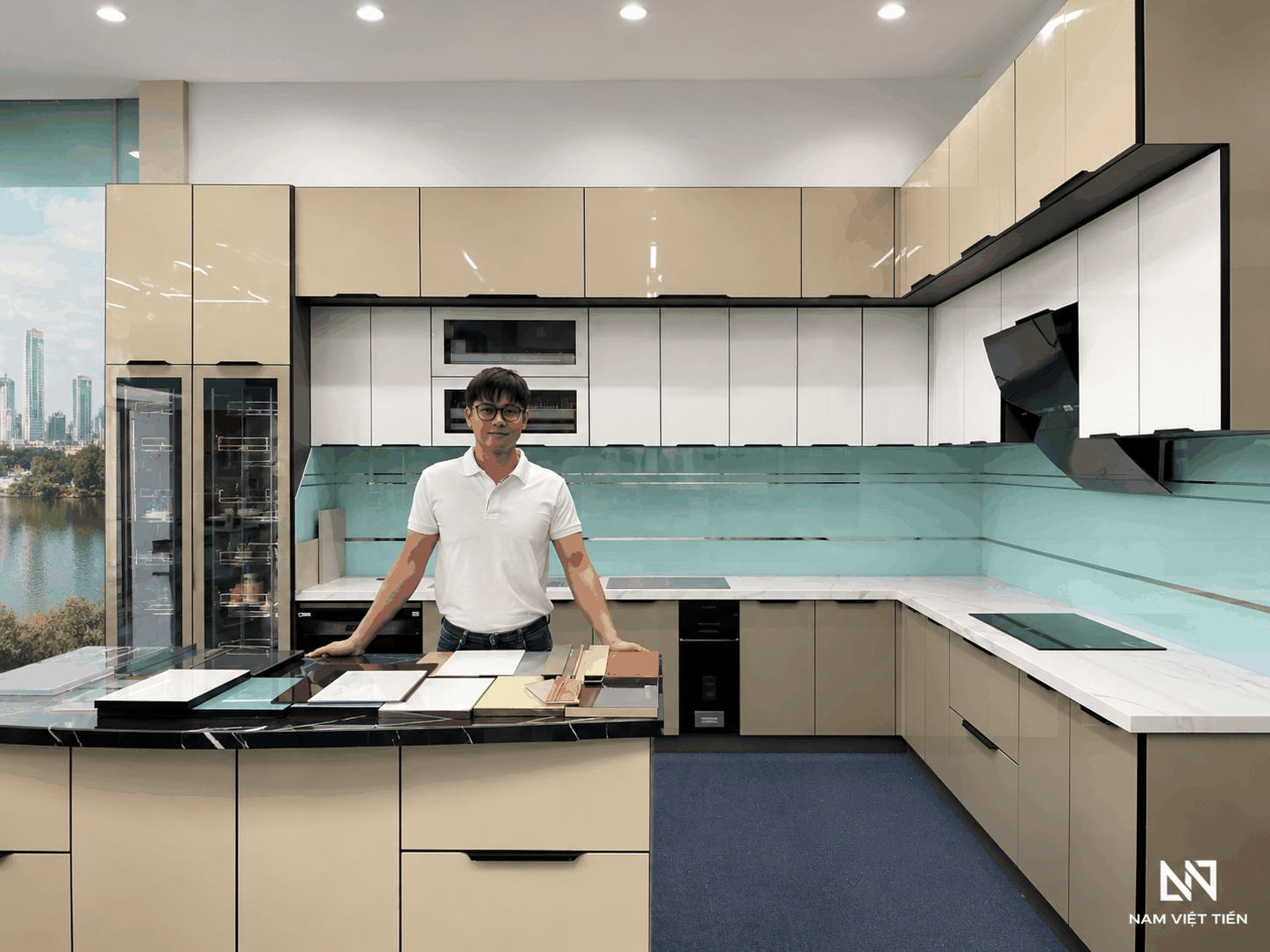 Báo Giá Tủ Bếp Nhôm Kính 7 uu diem tu bep hop kim nhom