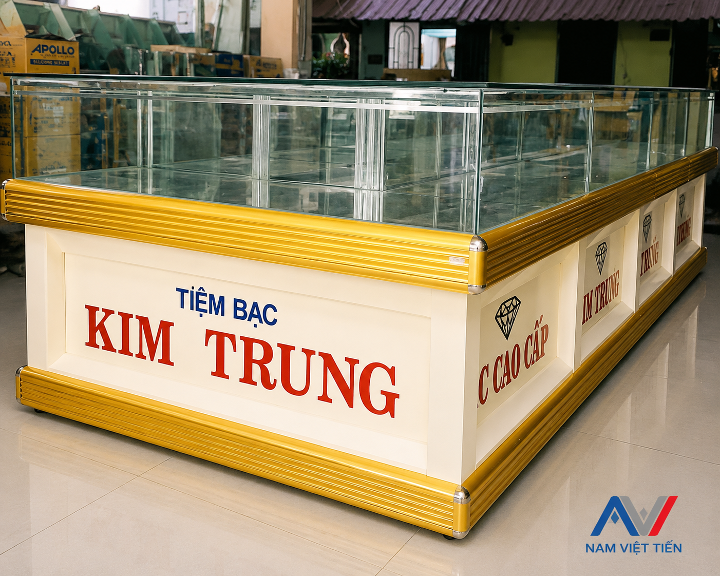 Mẫu Tủ Vàng Bạc Đẹp 1 mau tu ban bac