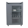 Tủ chén nhôm kính mini 1 Tủ chén nhôm kính mini