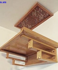 Bàn thờ treo tường gỗ đẹp