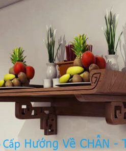 Bàn thờ treo tường hiện đại