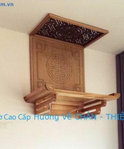 Kệ thờ treo tường đẹp mới nhất