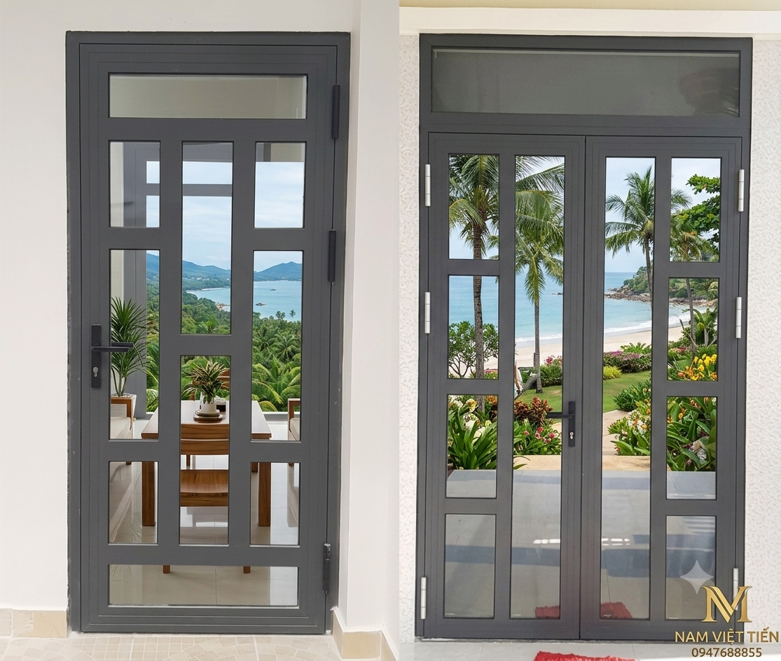 Mẫu cửa nhôm Xingfa đẹp - mẫu thiết kế - ảnh 6