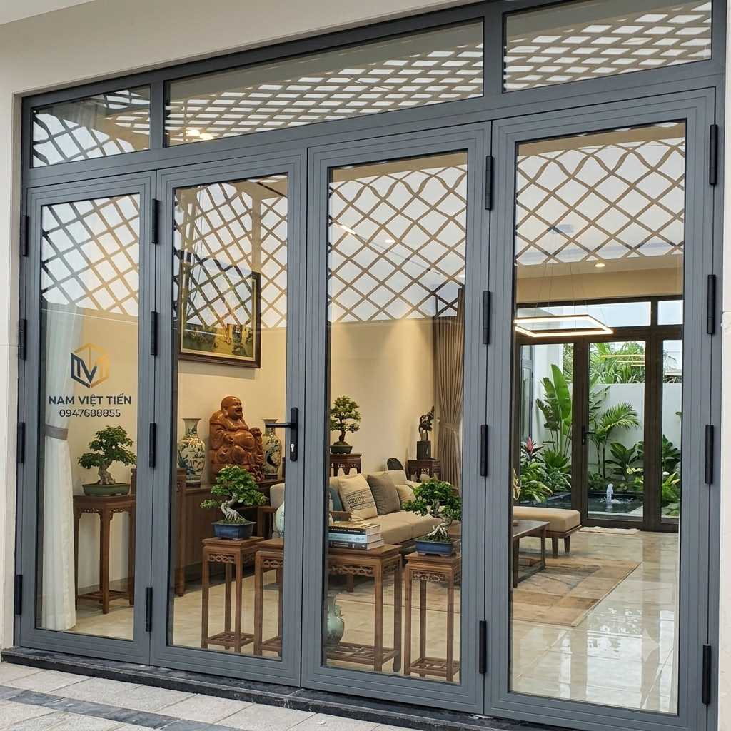 Cửa nhôm Xingfa nhập khẩu - tem đỏ nguồn gốc - ảnh 2 Cửa nhôm Xingfa nhập khẩu - tem đỏ nguồn gốc - ảnh 2
