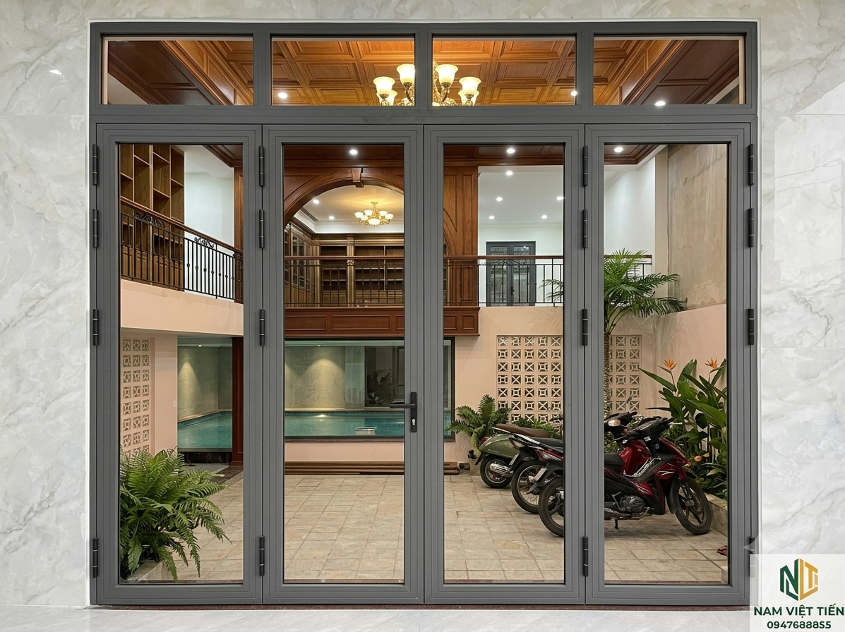 Mẫu cửa nhôm Xingfa đẹp - mẫu thiết kế - ảnh 1