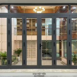 TỦ BẾP NHÔM - CỬA NHÔM KÍNH - KÍNH CƯỜNG LỰC 39 Mẫu Cửa Nhôm Xingfa Đẹp