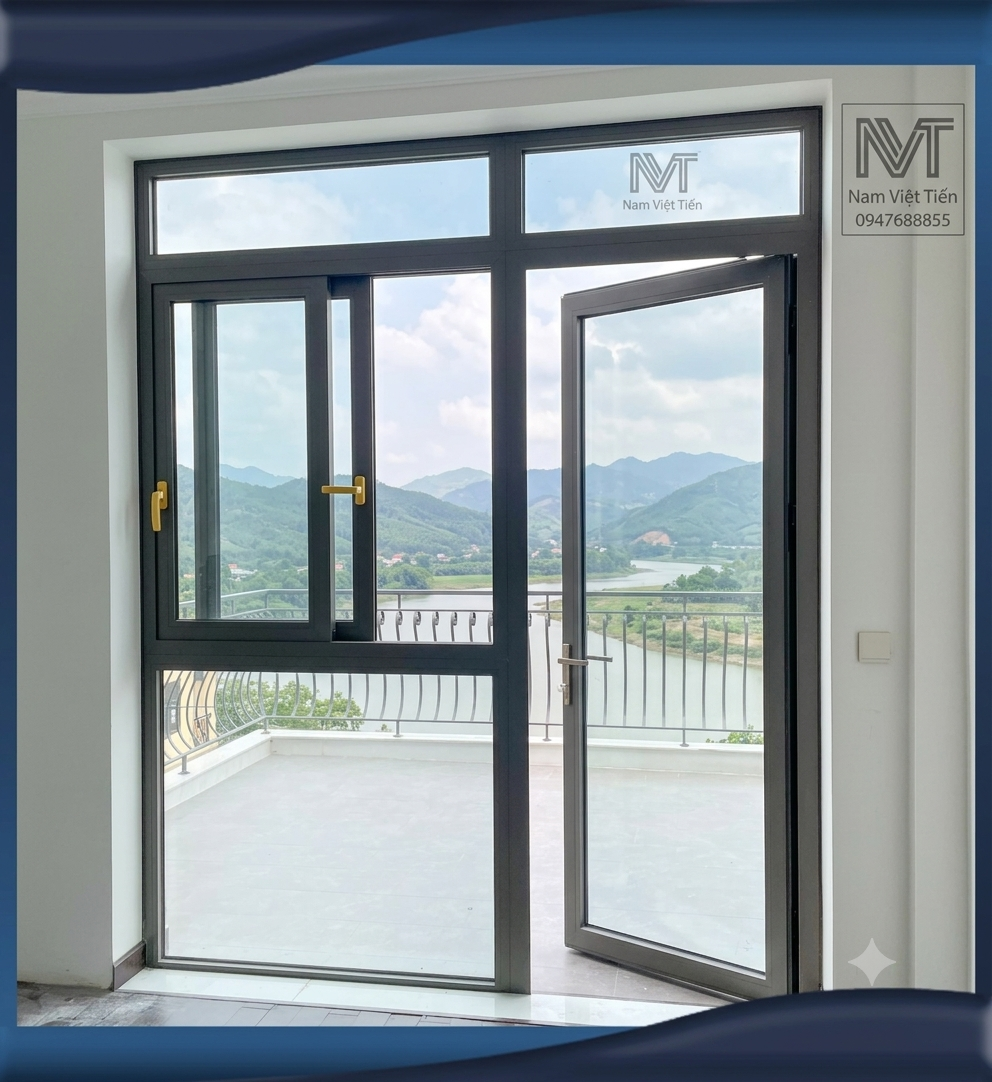 Cửa nhôm Xingfa cao cấp - phân khúc cao cấp - ảnh 1