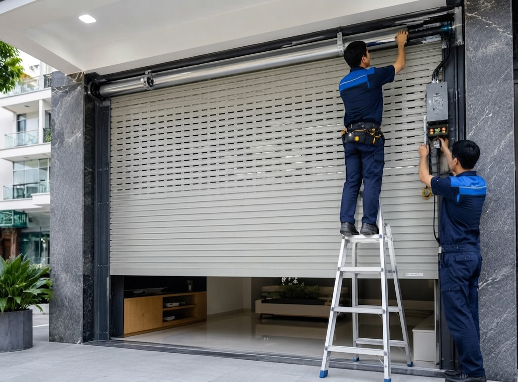 cửa cuốn không đóng được cửa cuốn không đóng được