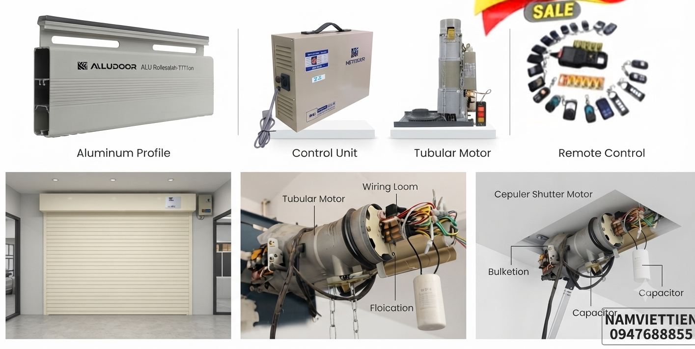 Cửa cuốn cao cấp nhà phố Cửa cuốn cao cấp cho nhà phố hiện đại