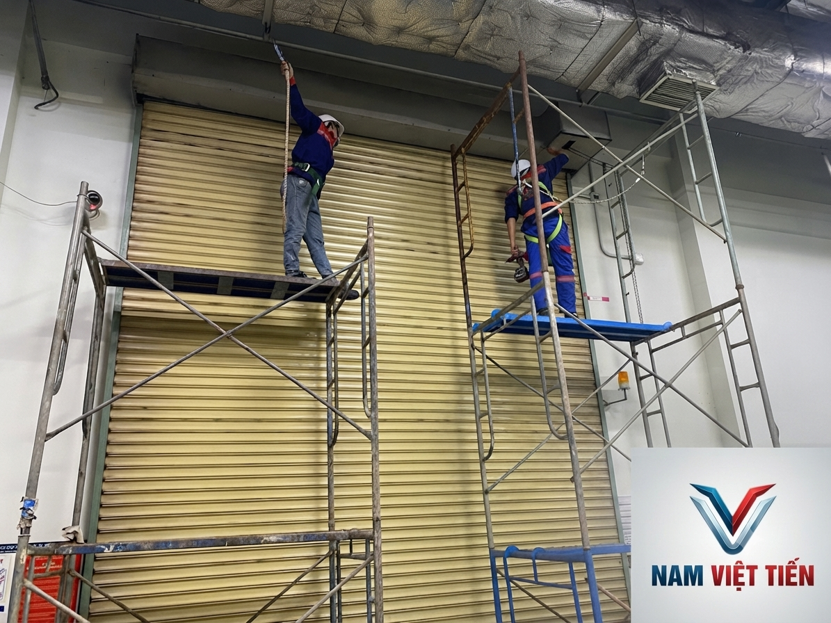 Sửa ray cửa cuốn tphcm Sửa ray cửa cuốn tphcm