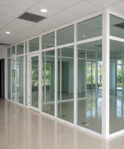 Vách ngăn nhôm kính Xingfa - hệ nhôm Xingfa - Nam Việt Tiến 1