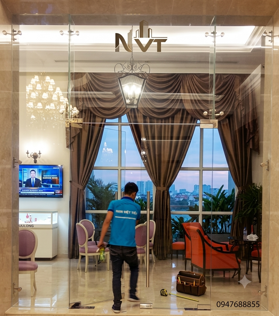 Vách panel ngăn phòng thực tế