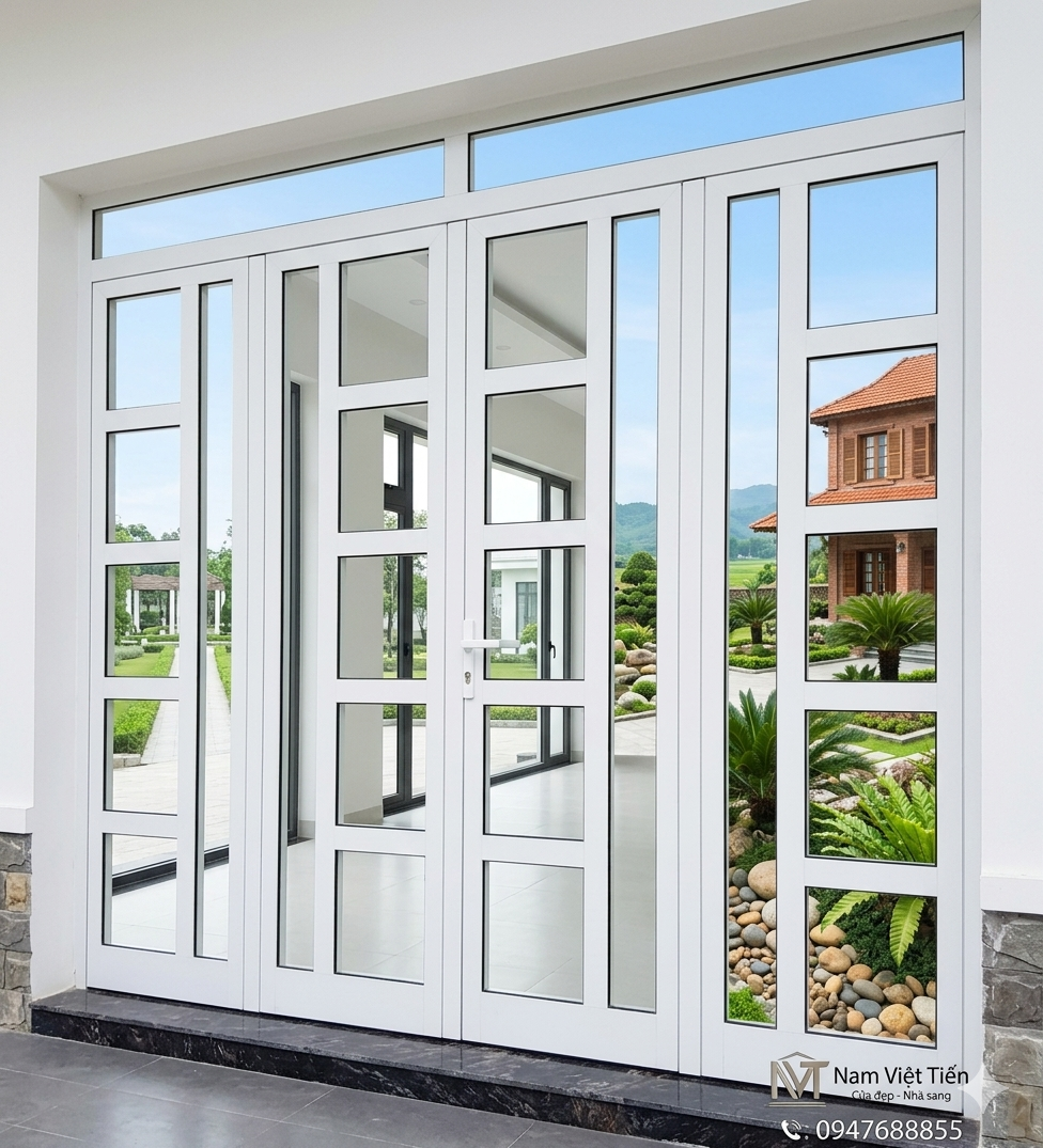 Cửa Đi Nhôm Xingfa 5 cac loai cua di nhom