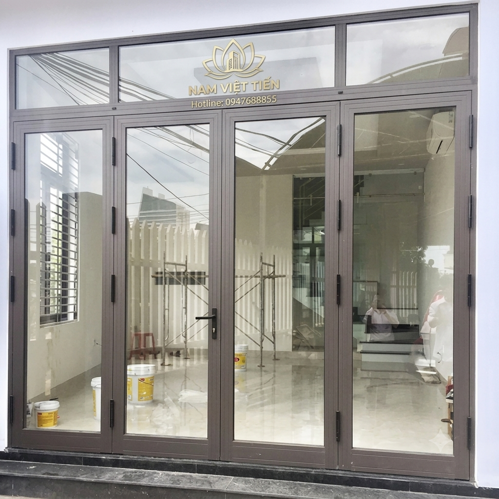 Cửa Đi Nhôm Xingfa 10 chi tiet cua di nhom
