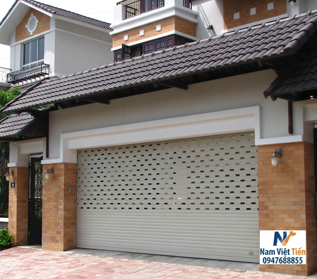 Cửa cuốn Đức lắp đặt thực tế Cửa cuốn Đức lắp đặt thực tế