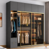 Báo Giá Tủ Áo Nhôm Kính 1 Tủ áo nhôm kính cao cấp