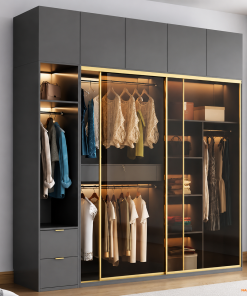 Tủ áo nhôm kính cao cấp