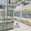 Mẫu Tủ Quầy Thuốc Đẹp 1 tu quay thuoc