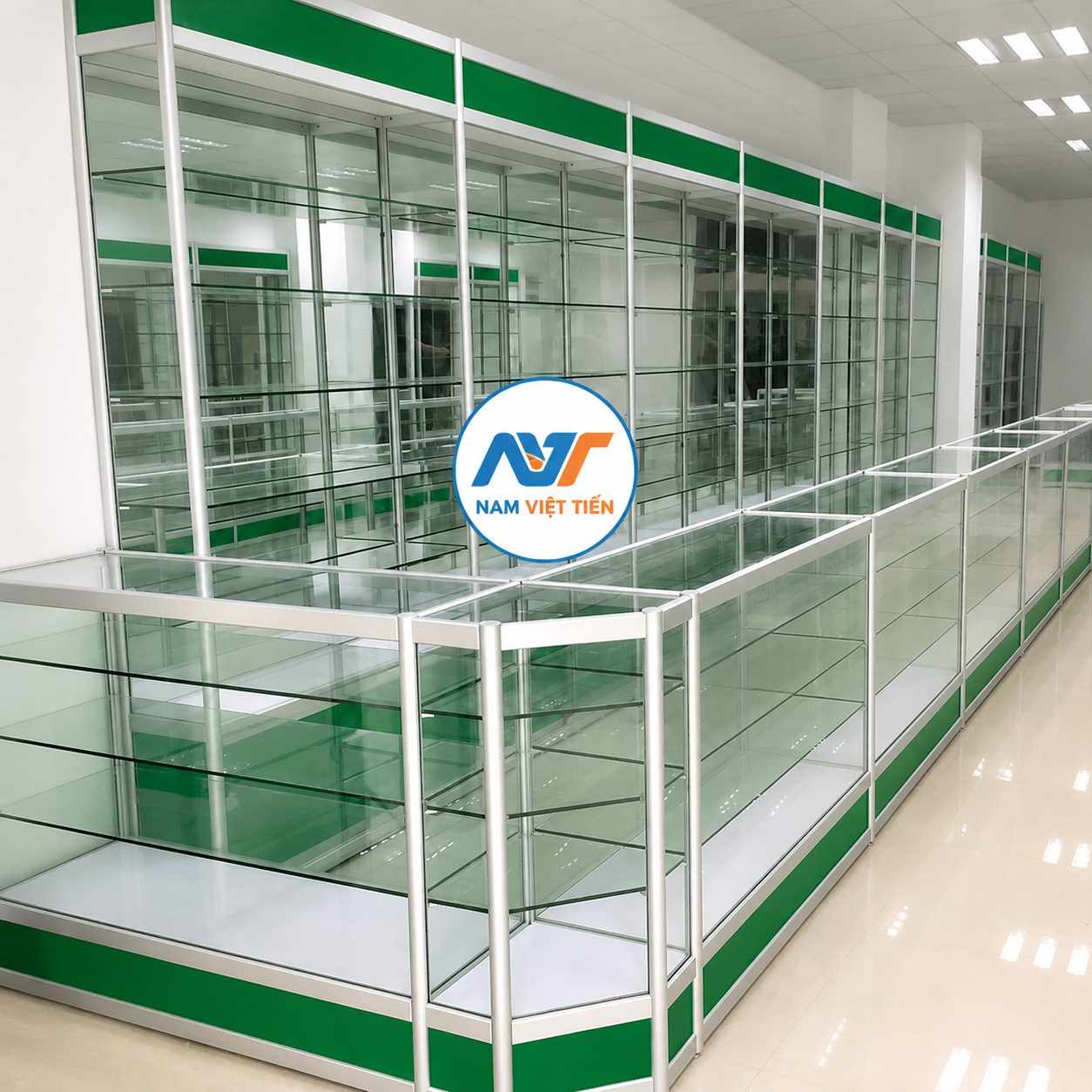 Báo Giá Tủ Quầy Thuốc 6 tu trung bay quay thuoc