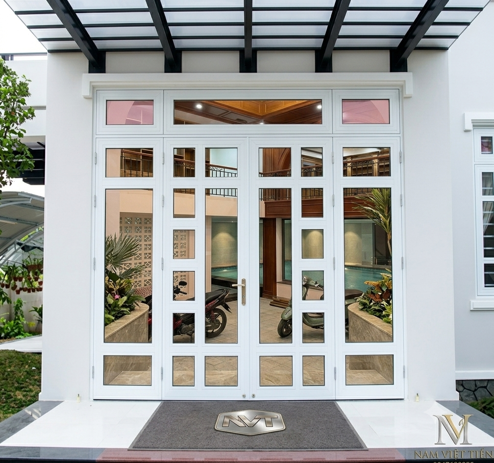 Báo Giá Cửa Nhôm Xingfa 1 Khung nhôm Xingfa chắc chắn
