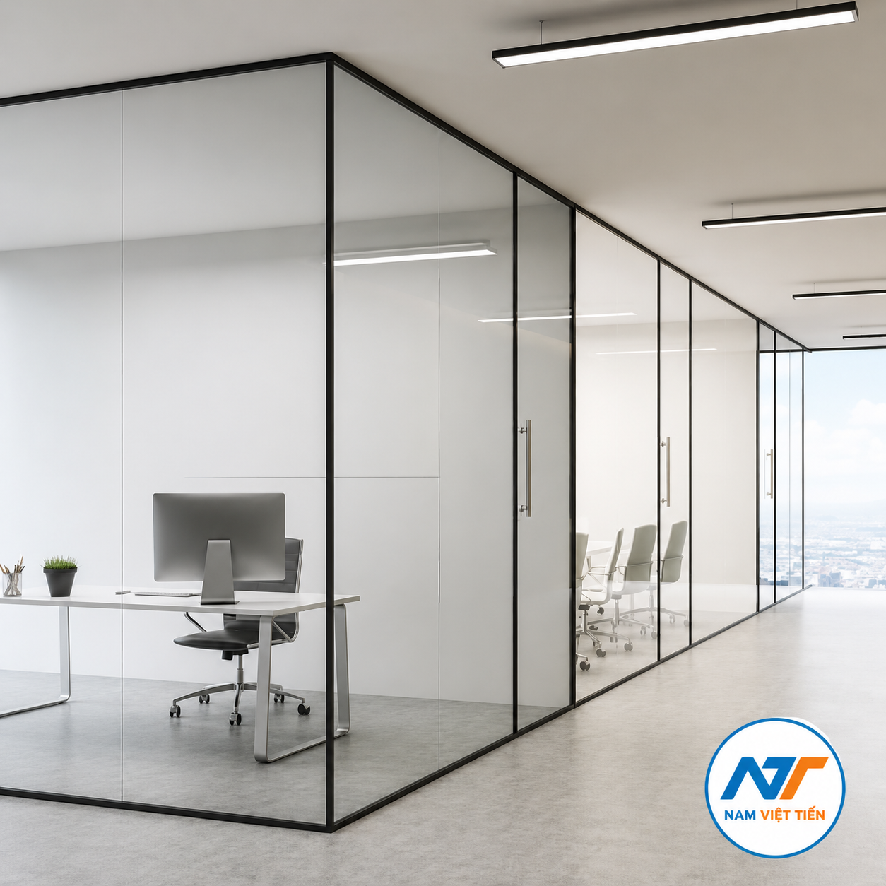 Các mẫu vách ngăn kính cường lực phổ biến Các mẫu vách ngăn kính cường lực phổ biến
