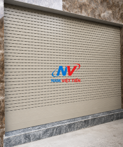 Mẫu cửa cuốn khe thoáng nhà phố